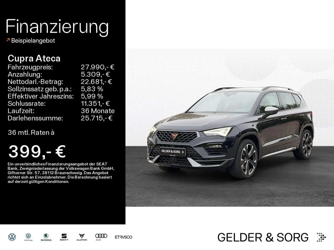 Photo 1 : Cupra Ateca 2020 Essence