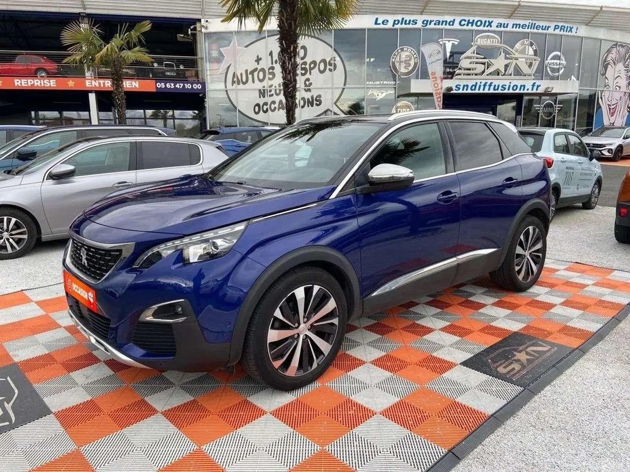 Photo 1 : Peugeot 3008 2018 Diesel