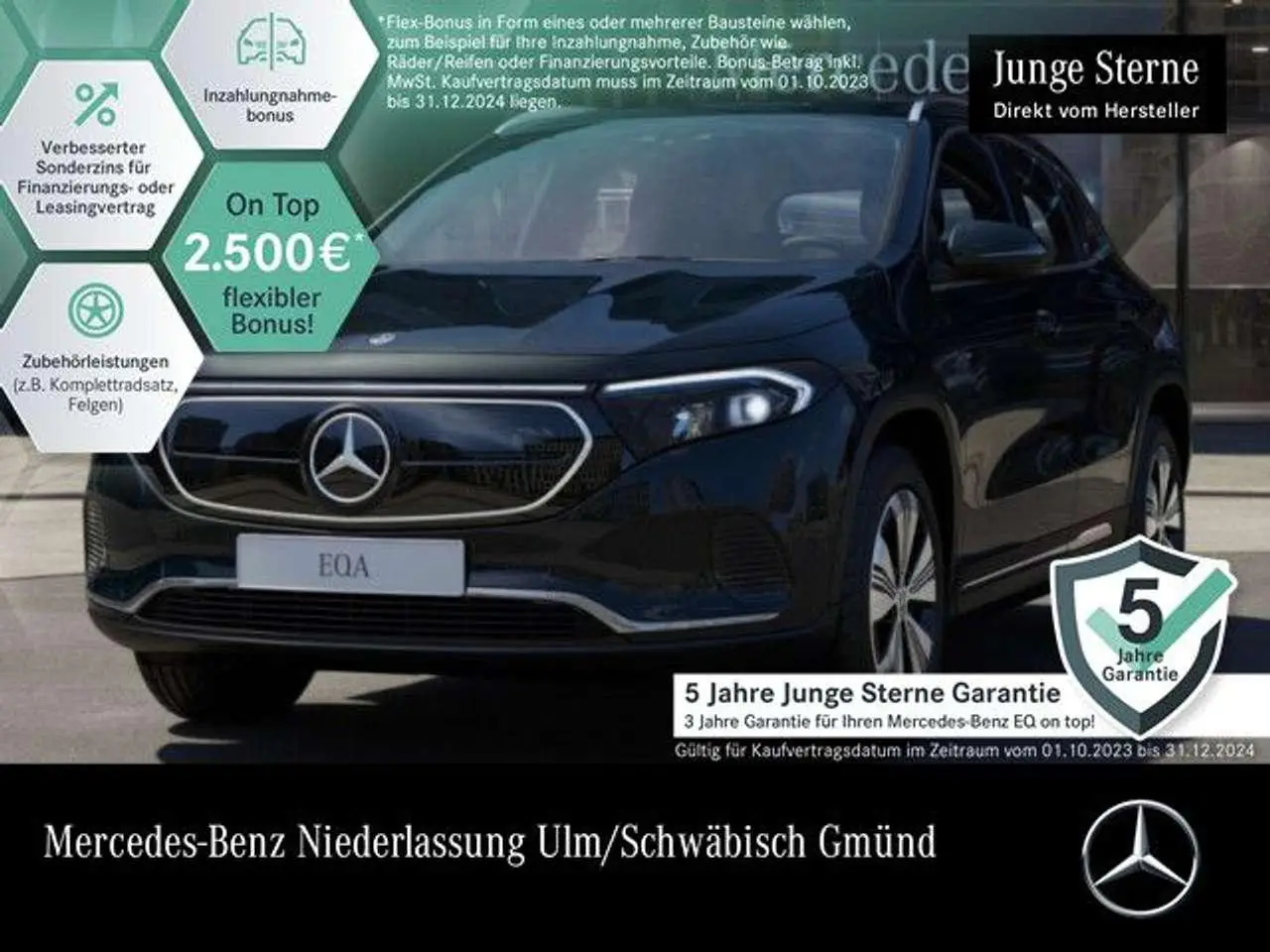 Photo 1 : Mercedes-benz Classe Eqa 2023 Electric