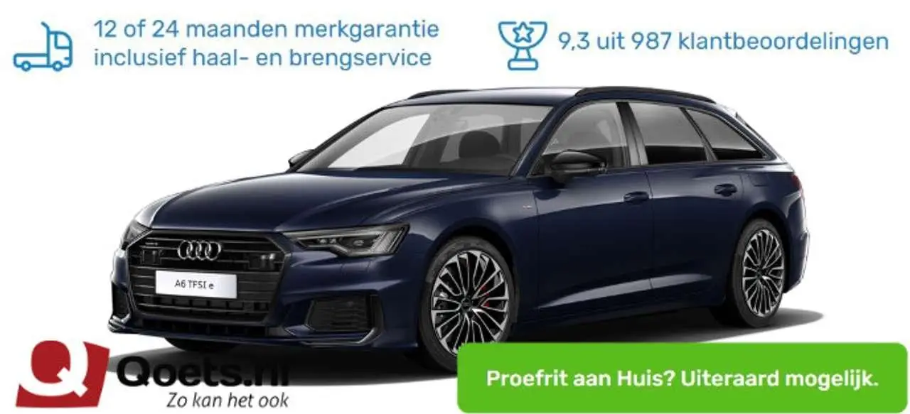 Photo 1 : Audi A6 2020 Hybride