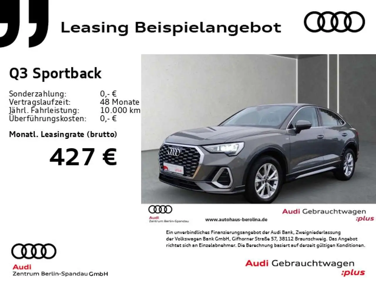 Photo 1 : Audi Q3 2024 Petrol