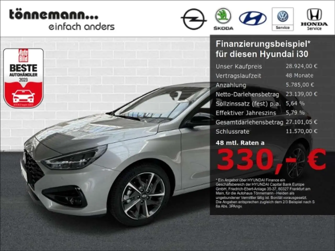 Photo 1 : Hyundai I30 2024 Essence