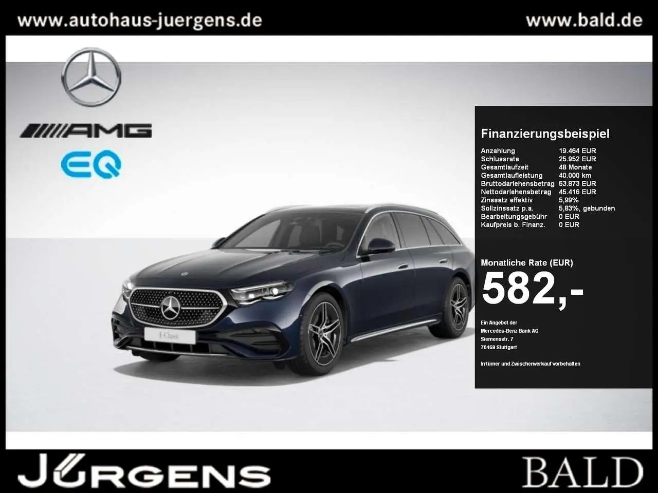 Photo 1 : Mercedes-benz Classe E 2023 Diesel