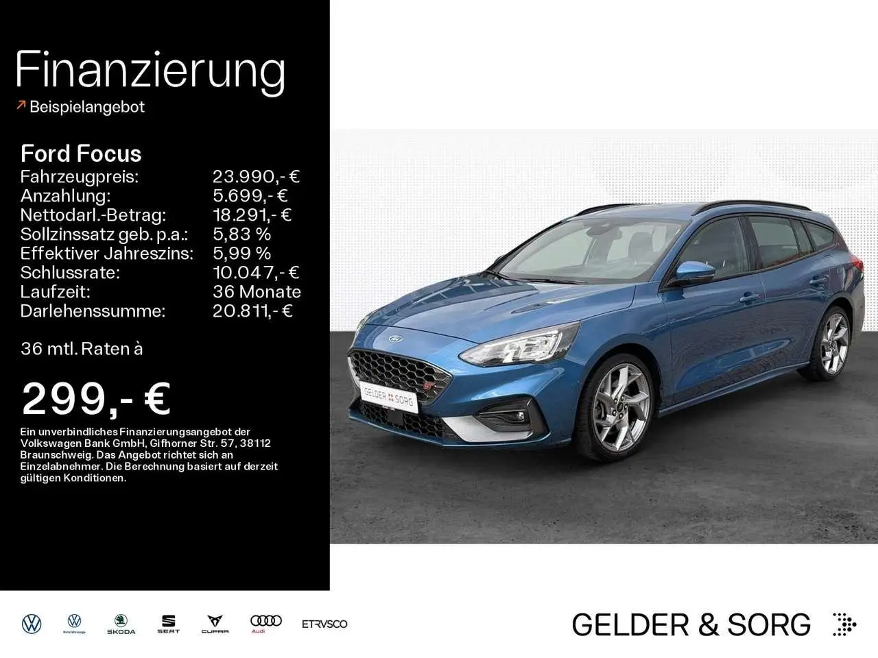 Photo 1 : Ford Focus 2020 Petrol