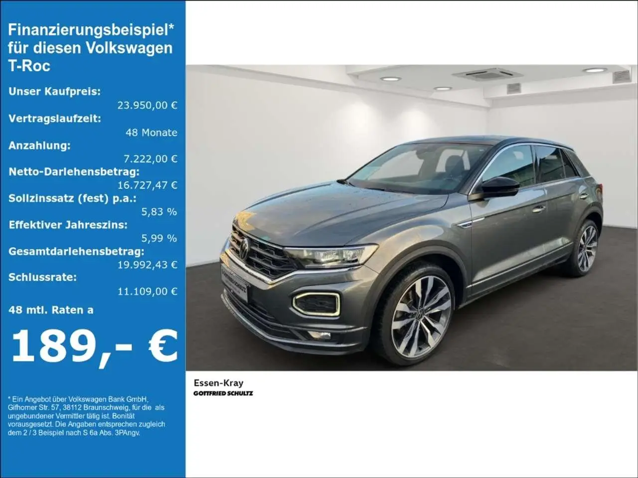 Photo 1 : Volkswagen T-roc 2020 Essence