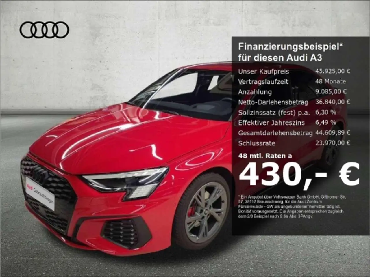 Photo 1 : Audi A3 2023 Essence