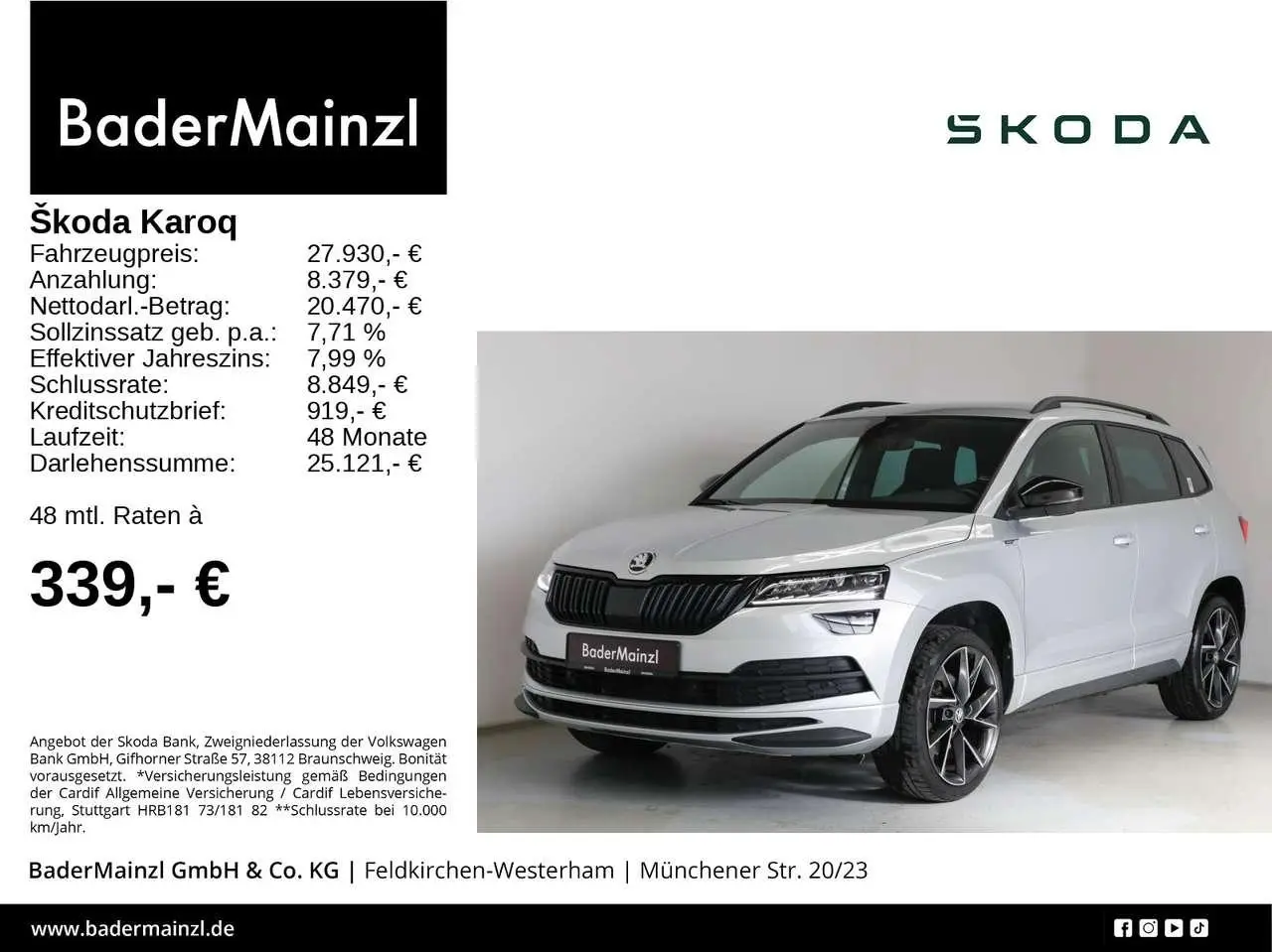 Photo 1 : Skoda Karoq 2020 Essence