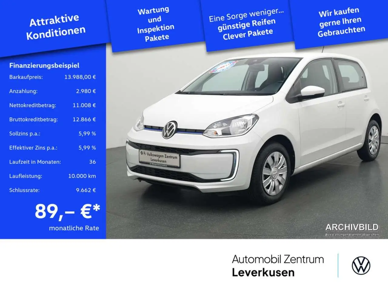 Photo 1 : Volkswagen Up! 2021 Électrique