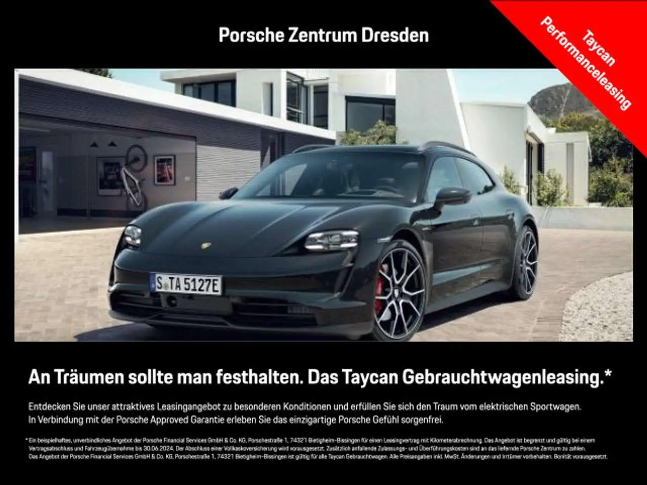 Photo 1 : Porsche Taycan 2023 Électrique