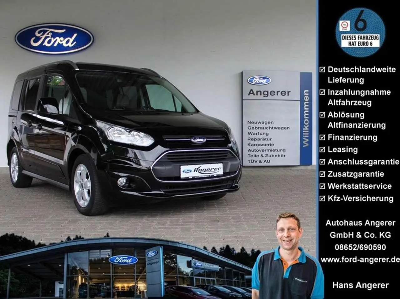 Photo 1 : Ford Tourneo 2016 Essence