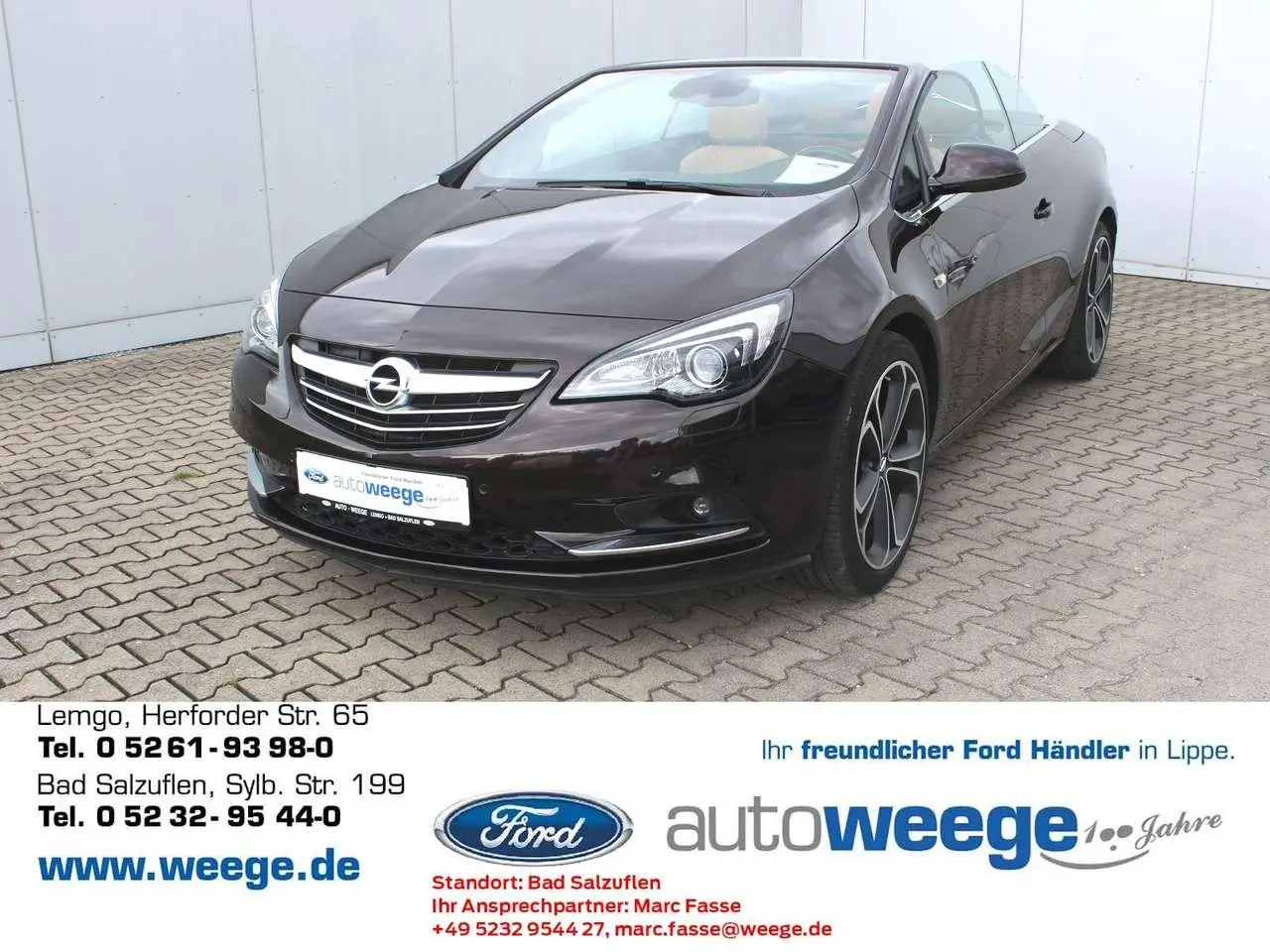 Photo 1 : Opel Cascada 2015 Essence