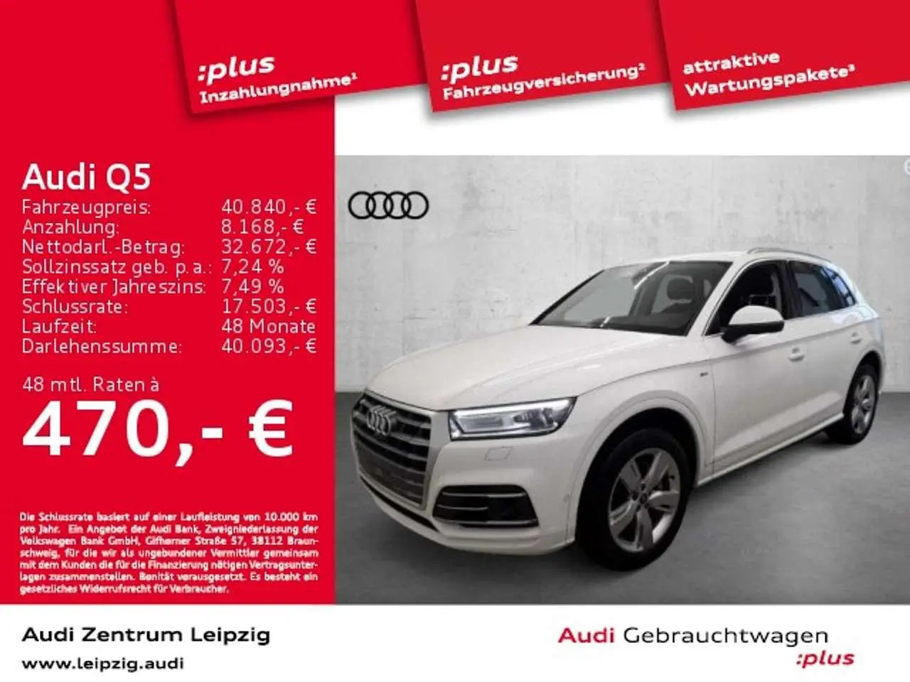 Photo 1 : Audi Q5 2021 Hybride