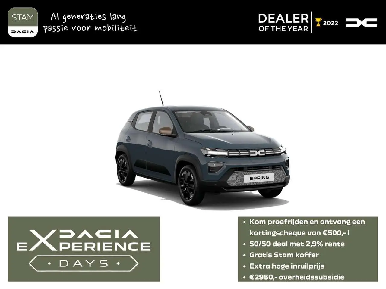 Photo 1 : Dacia Spring 2024 Électrique