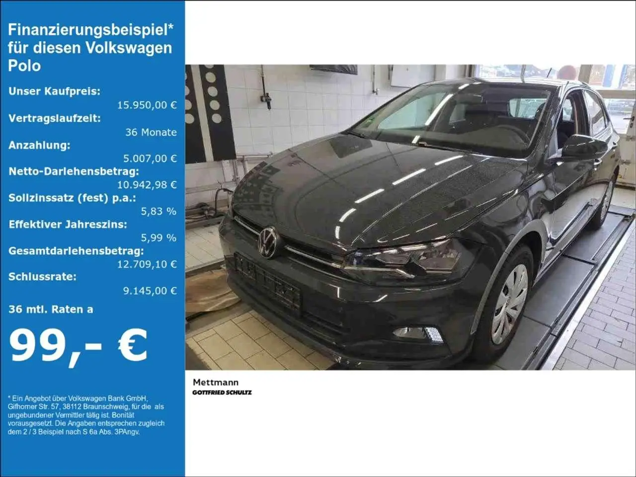 Photo 1 : Volkswagen Polo 2020 Petrol