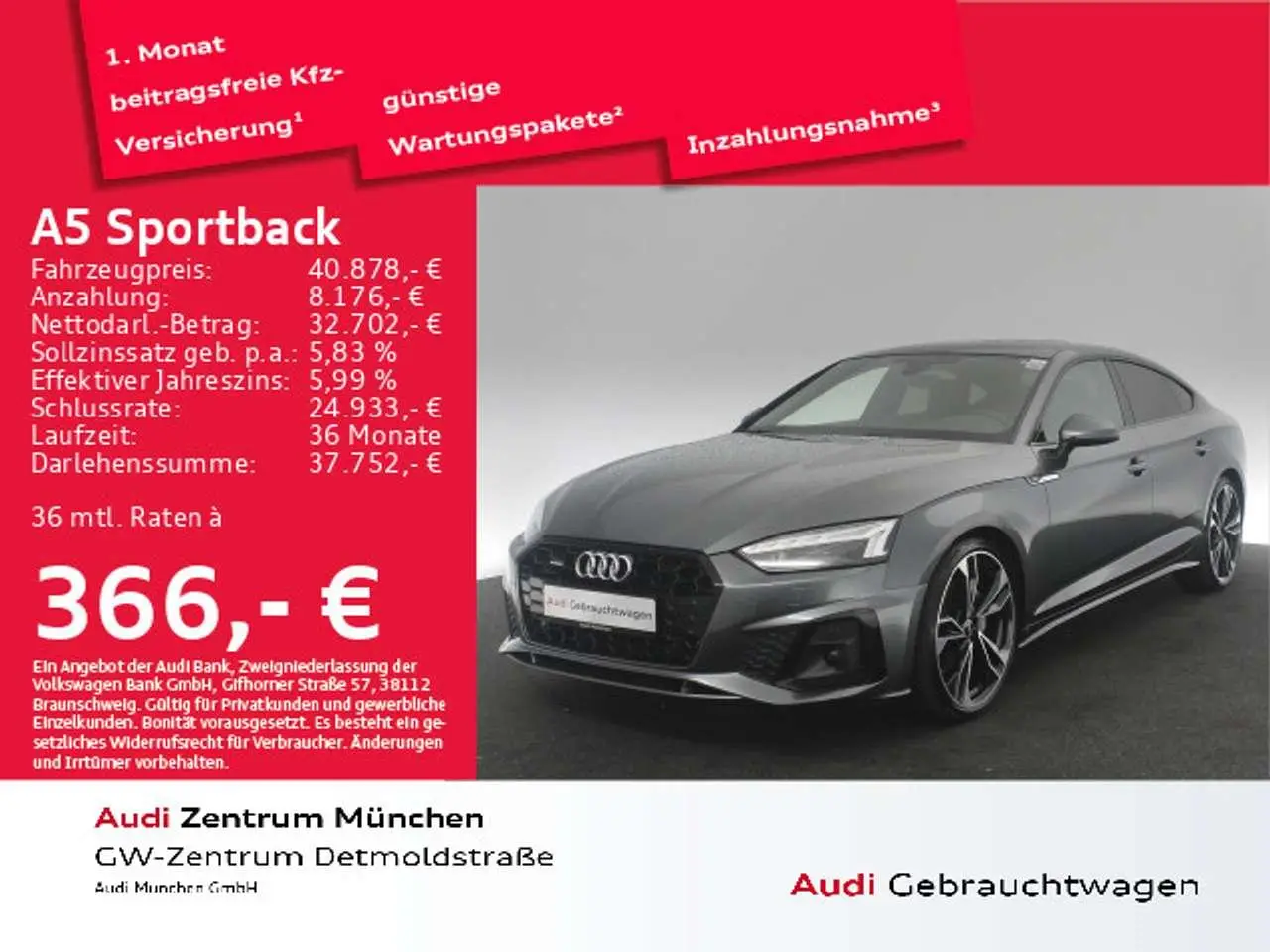 Photo 1 : Audi A5 2021 Diesel