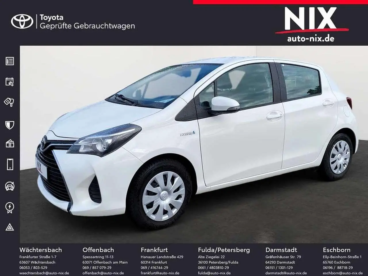 Photo 1 : Toyota Yaris 2014 Hybride