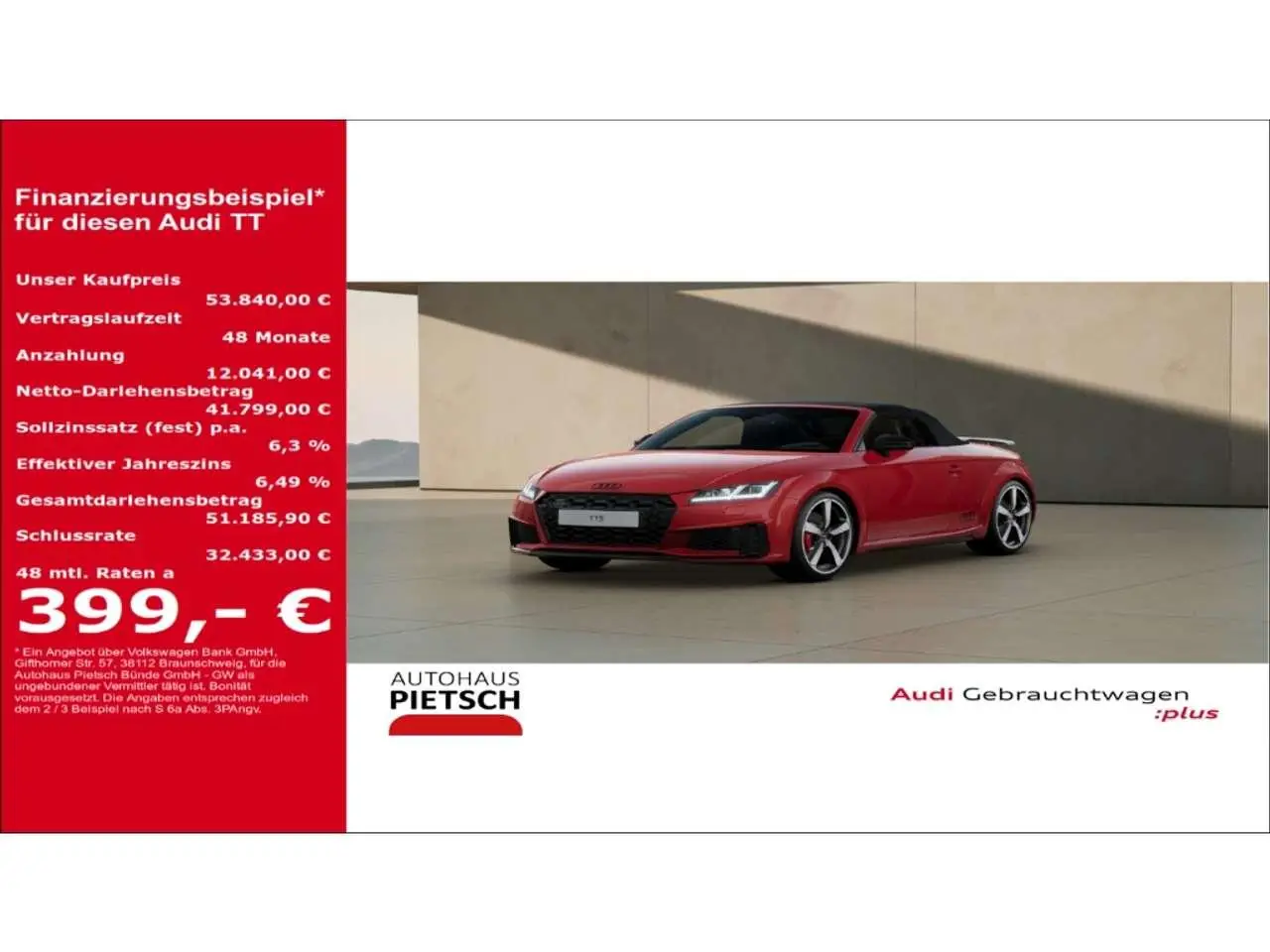 Photo 1 : Audi Tt 2023 Petrol