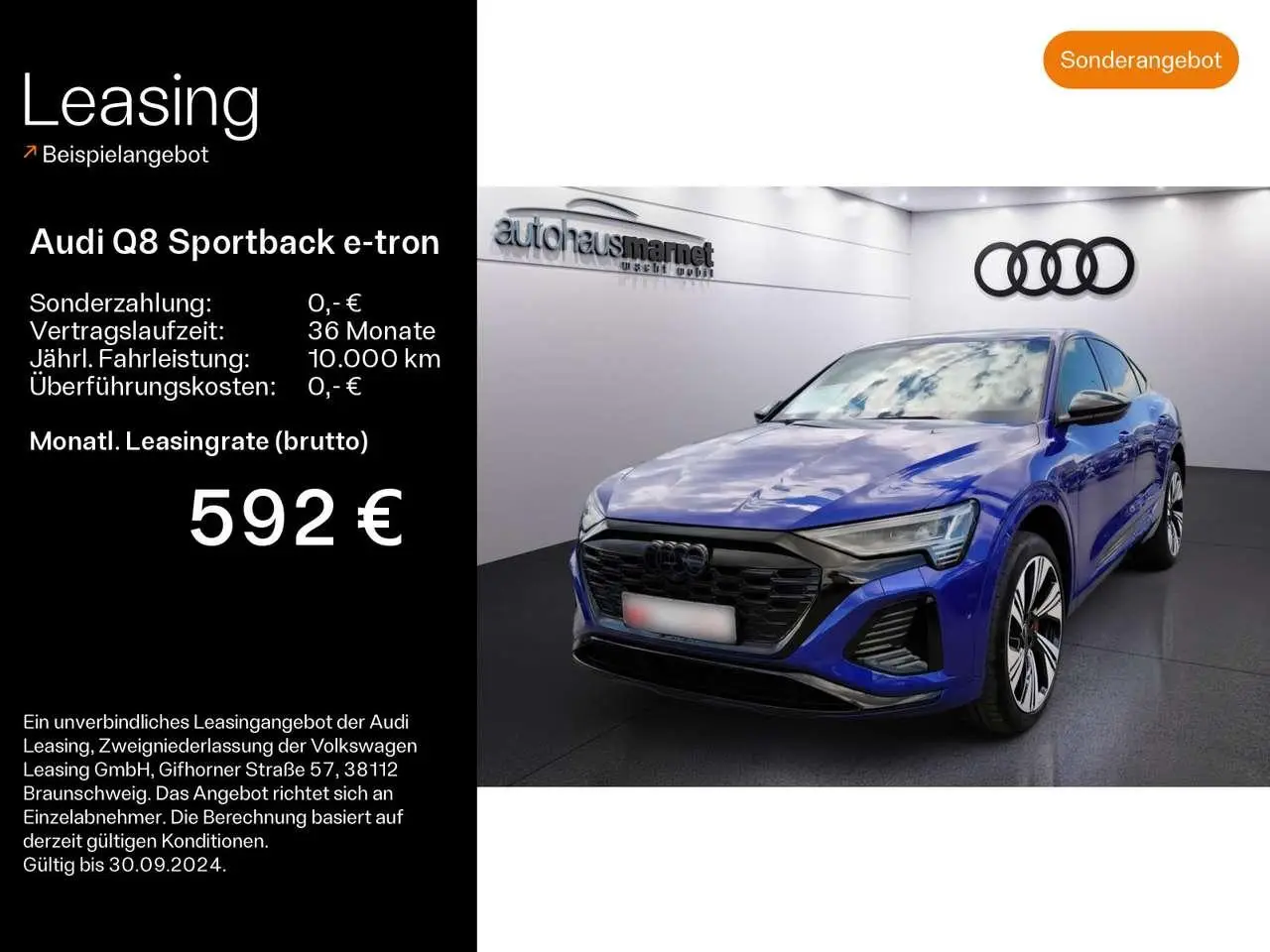 Photo 1 : Audi Q8 2024 Électrique