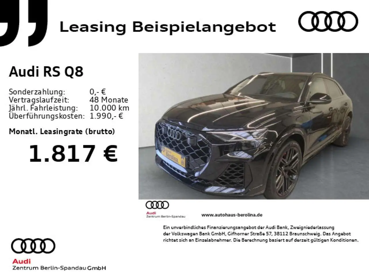 Photo 1 : Audi Rsq8 2024 Essence