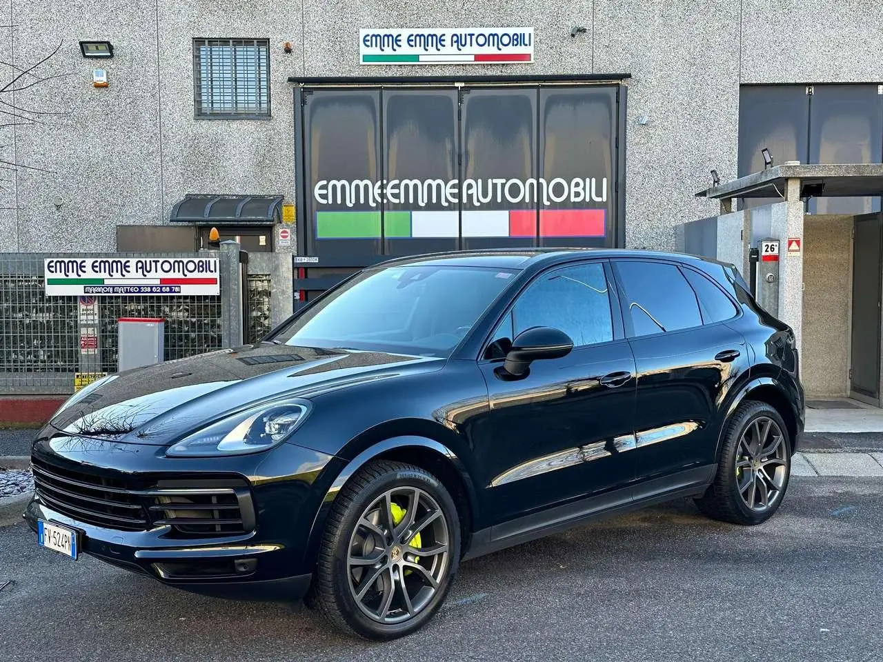 Photo 1 : Porsche Cayenne 2019 Petrol