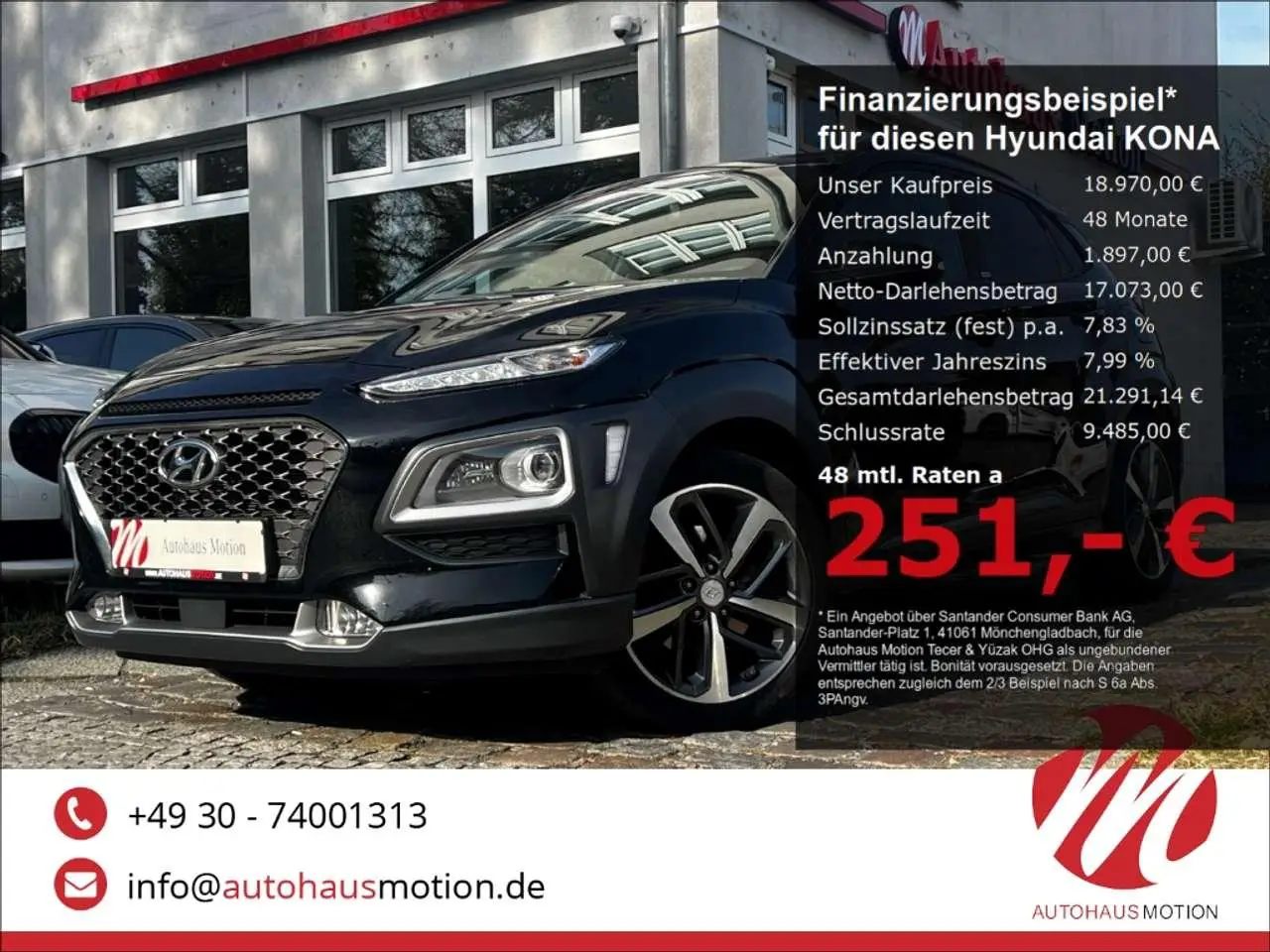 Photo 1 : Hyundai Kona 2020 Diesel