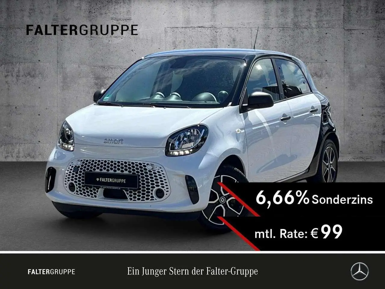 Photo 1 : Smart Forfour 2020 Électrique