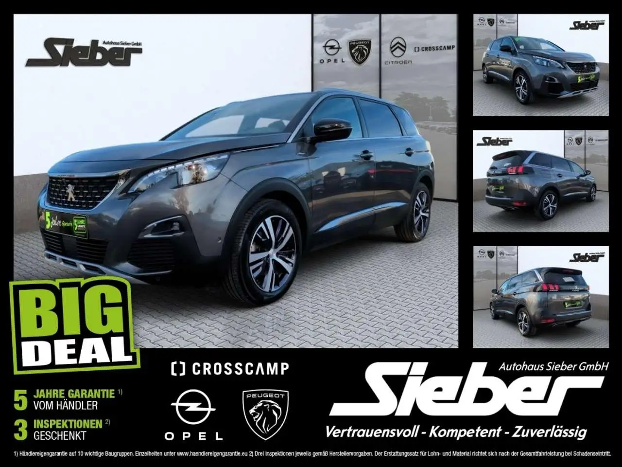 Photo 1 : Peugeot 5008 2019 Essence