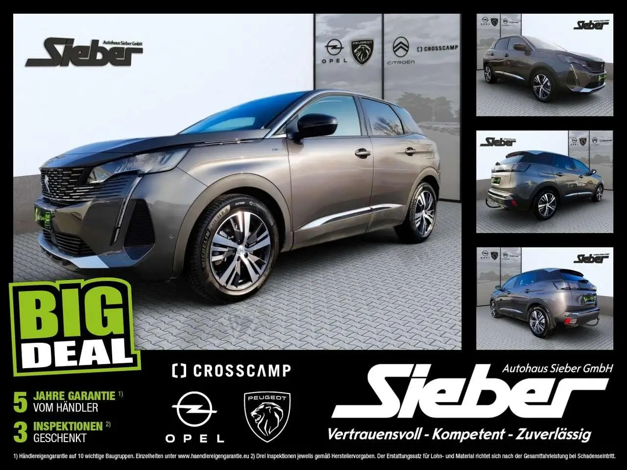 Photo 1 : Peugeot 3008 2021 Hybride