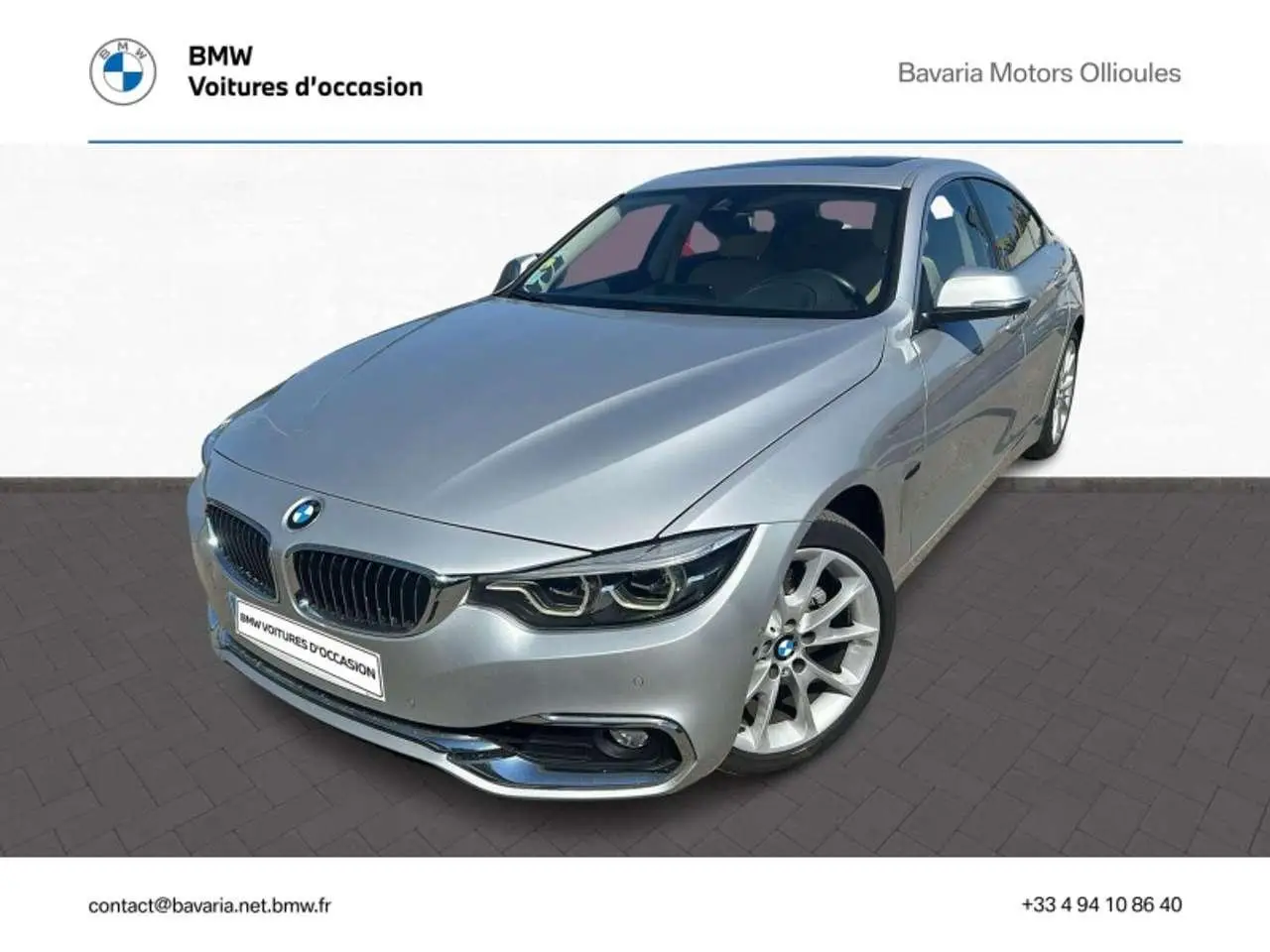 Photo 1 : Bmw Serie 4 2018 Diesel