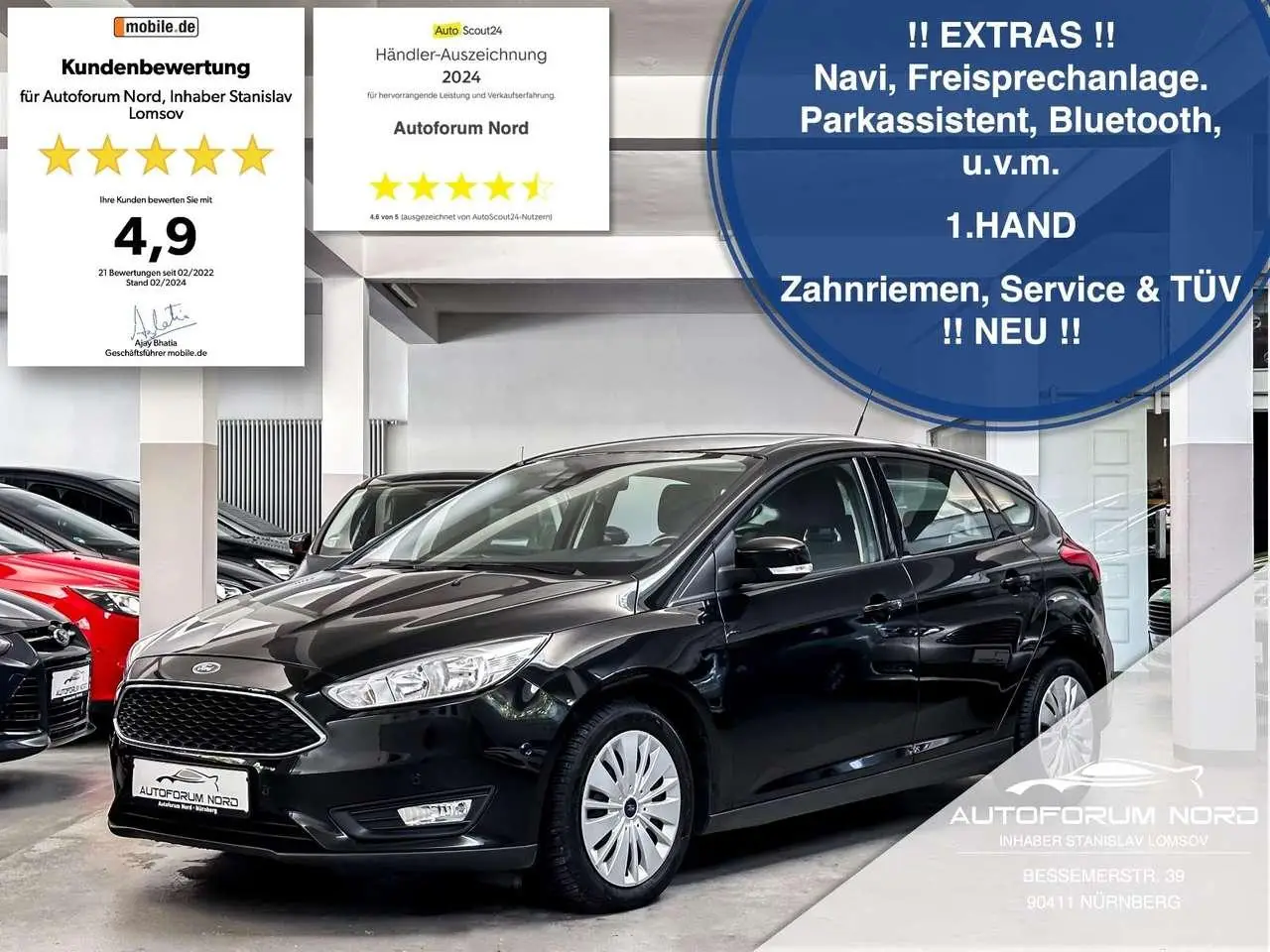 Photo 1 : Ford Focus 2015 Essence