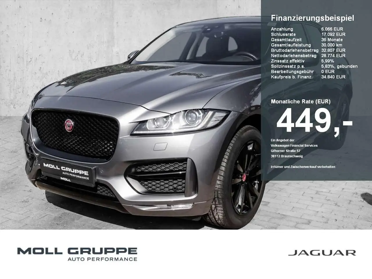 Photo 1 : Jaguar F-pace 2019 Diesel