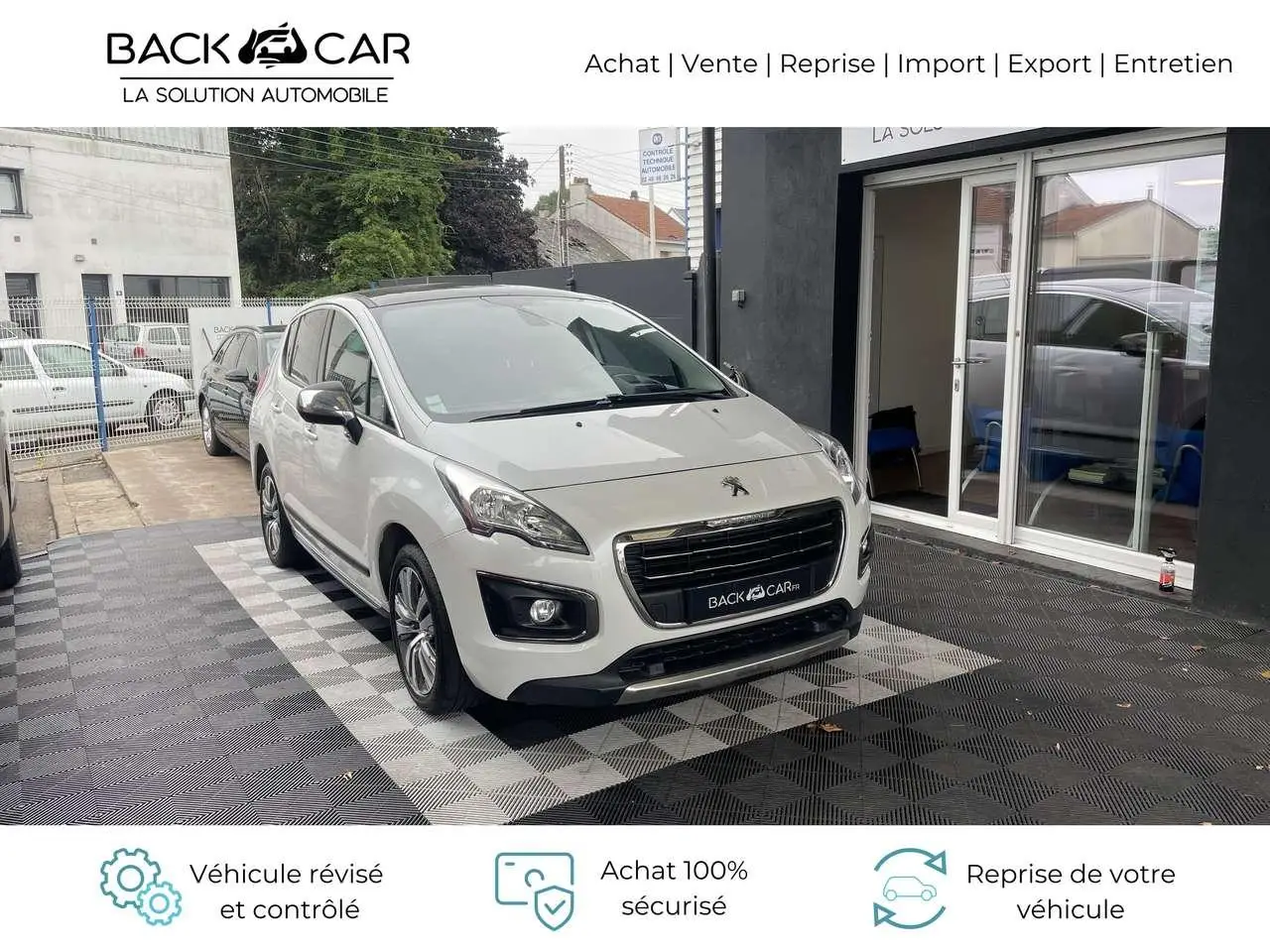 Photo 1 : Peugeot 3008 2016 Diesel