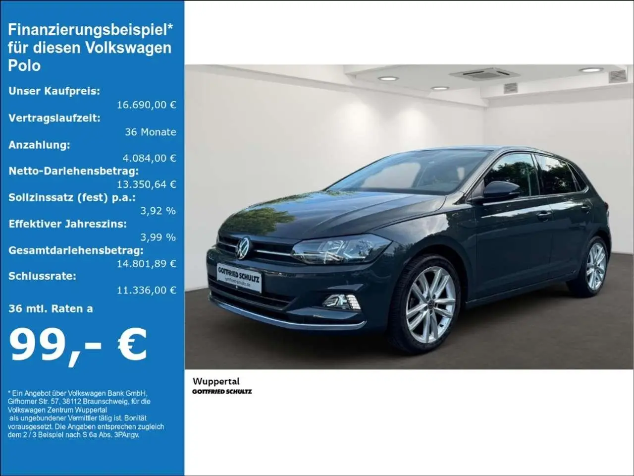 Photo 1 : Volkswagen Polo 2021 Essence