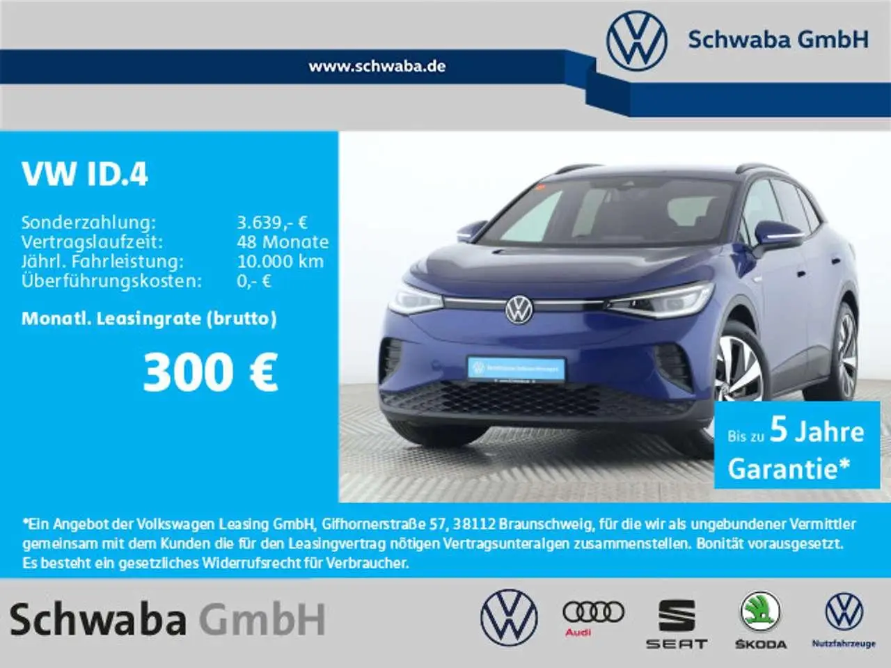 Photo 1 : Volkswagen Id.4 2023 Electric