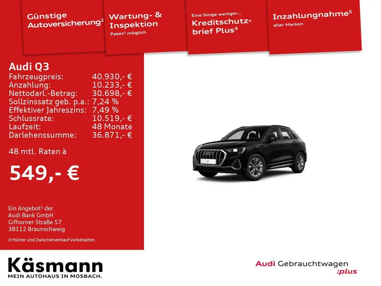 Photo 1 : Audi Q3 2024 Diesel