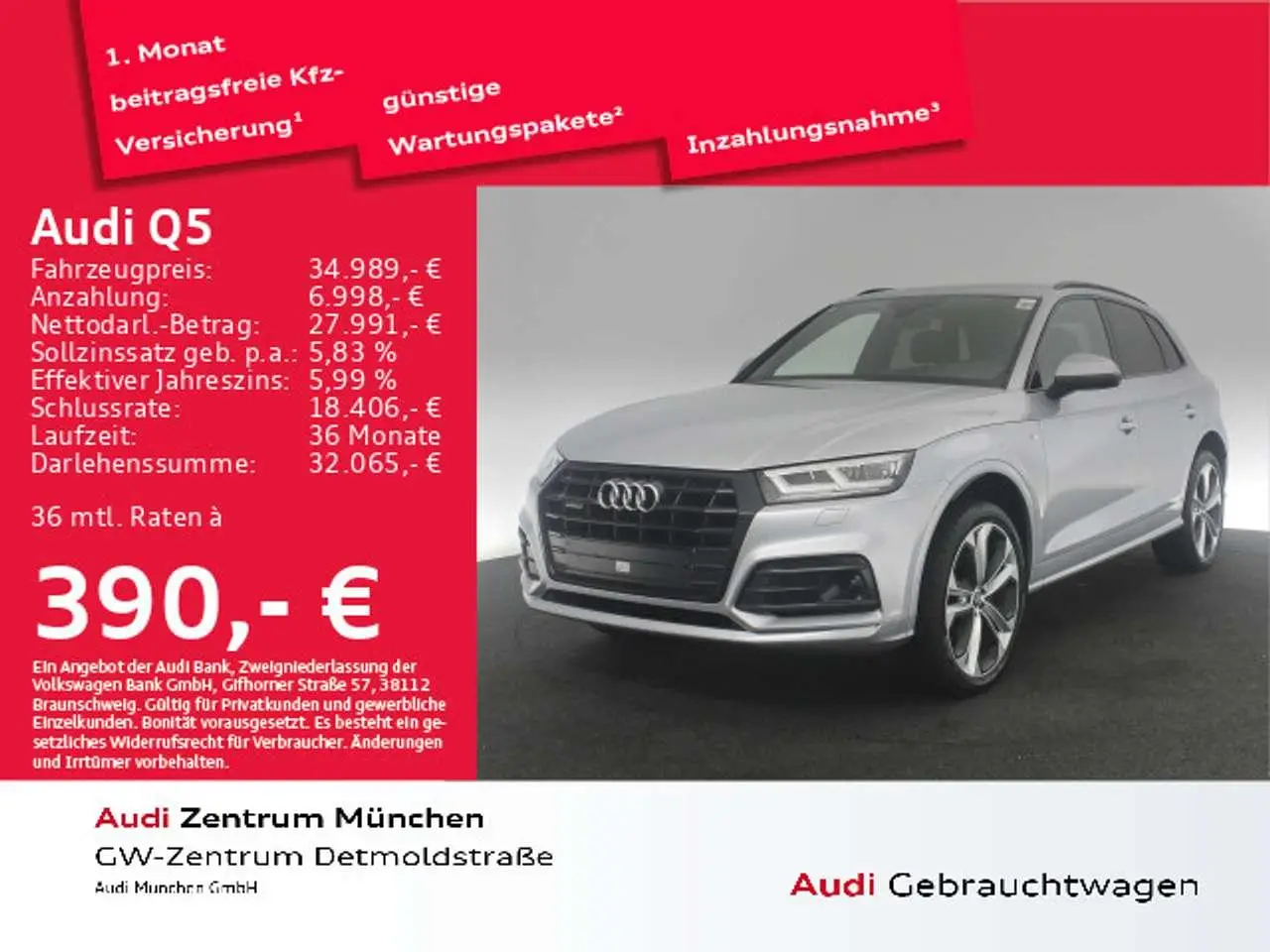 Photo 1 : Audi Q5 2020 Diesel