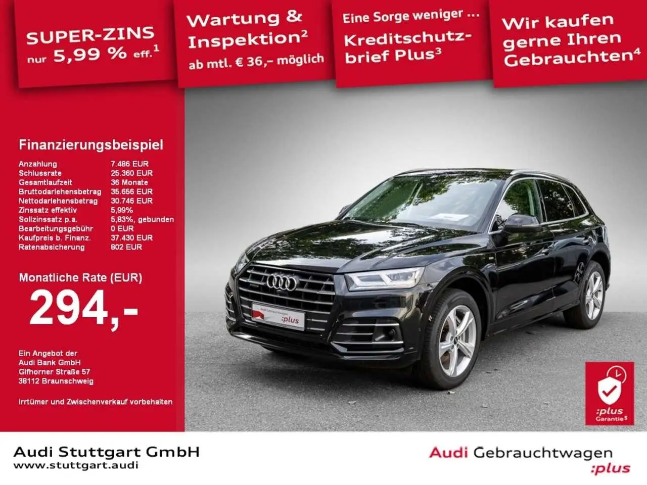 Photo 1 : Audi Q5 2020 Hybrid