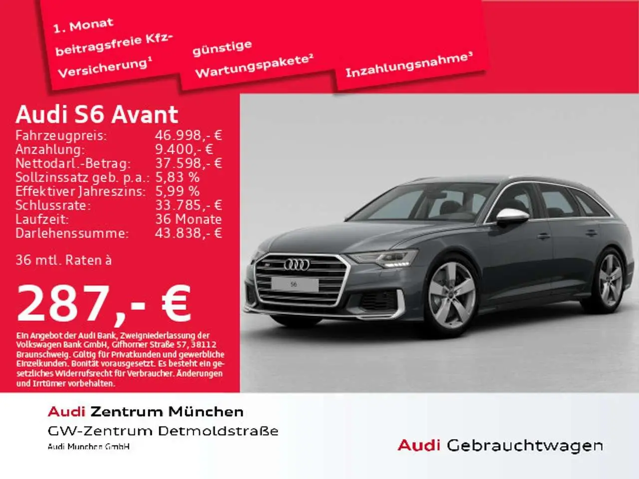 Photo 1 : Audi S6 2021 Diesel