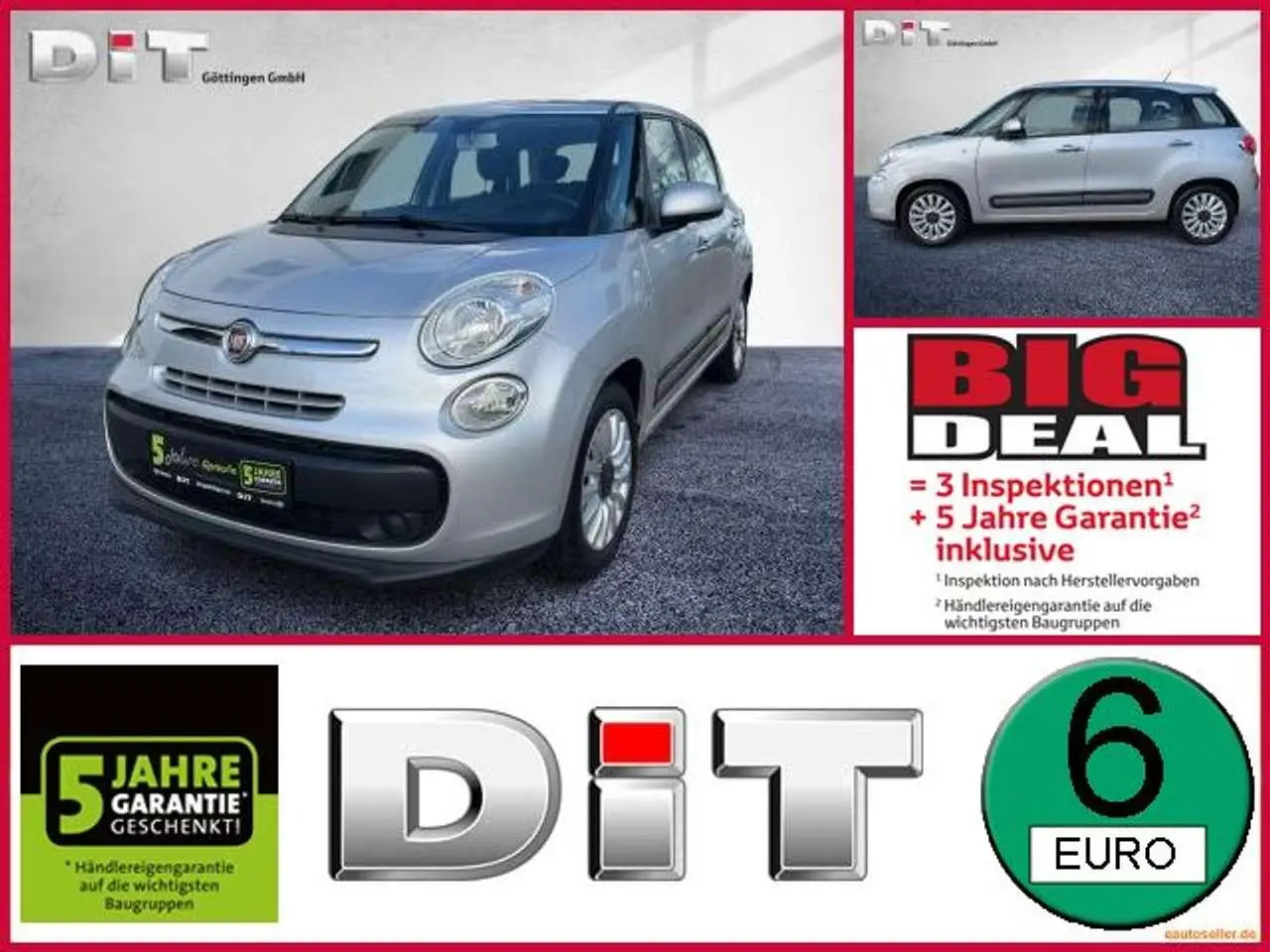 Photo 1 : Fiat 500l 2017 Essence