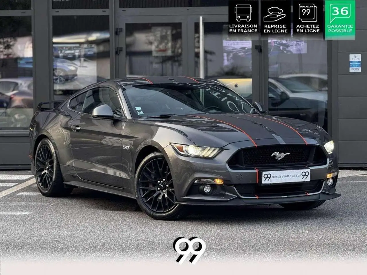 Photo 1 : Ford Mustang 2017 Essence