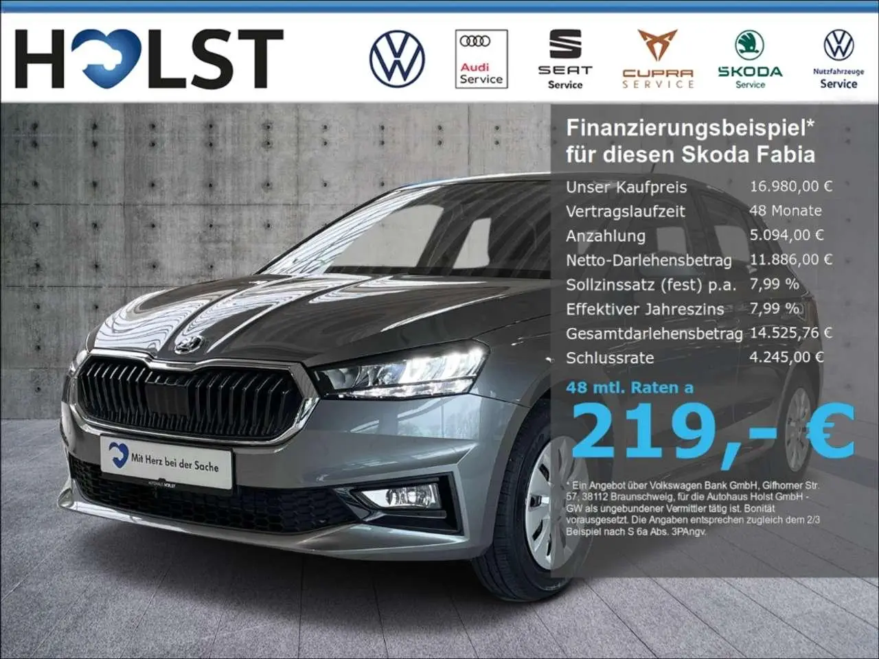 Photo 1 : Skoda Fabia 2024 Petrol