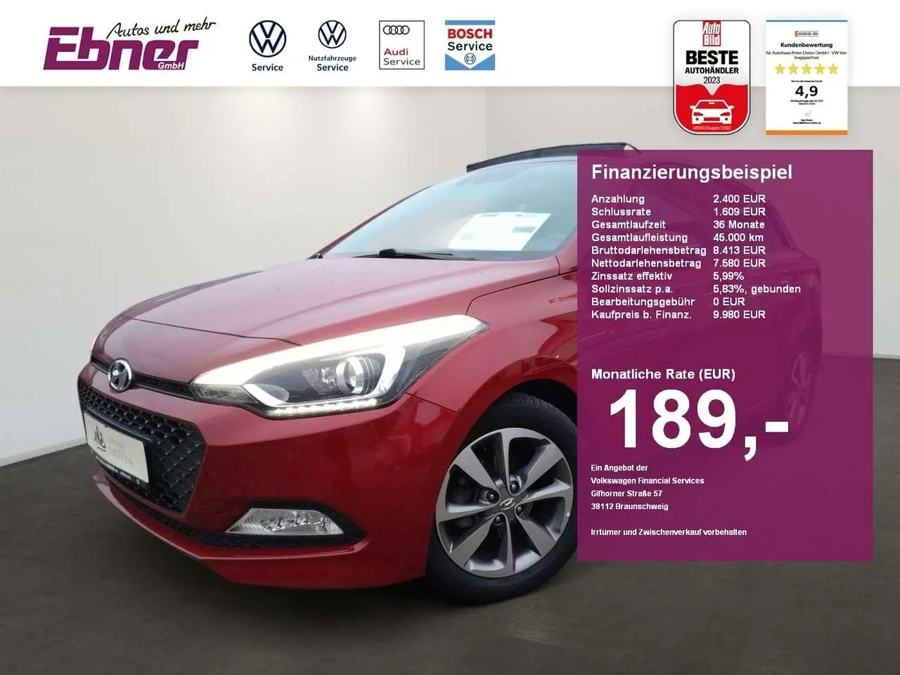 Photo 1 : Hyundai I20 2015 Essence