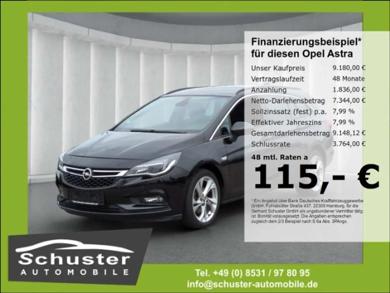 Photo 1 : Opel Astra 2018 Diesel