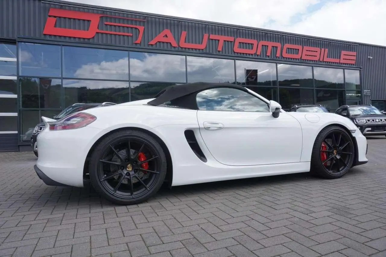 Photo 1 : Porsche Boxster 2016 Petrol