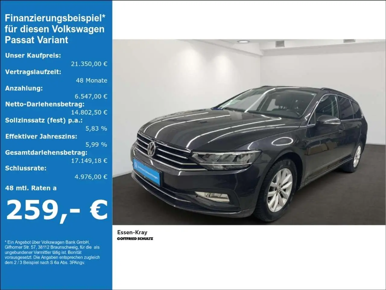 Photo 1 : Volkswagen Passat 2020 Petrol