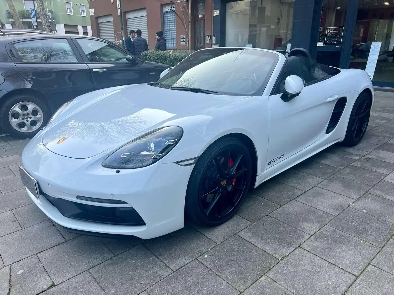 Photo 1 : Porsche Boxster 2021 Petrol