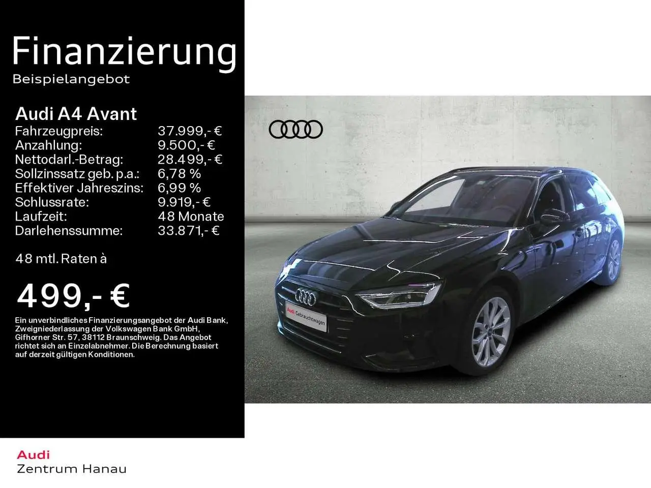 Photo 1 : Audi A4 2024 Essence