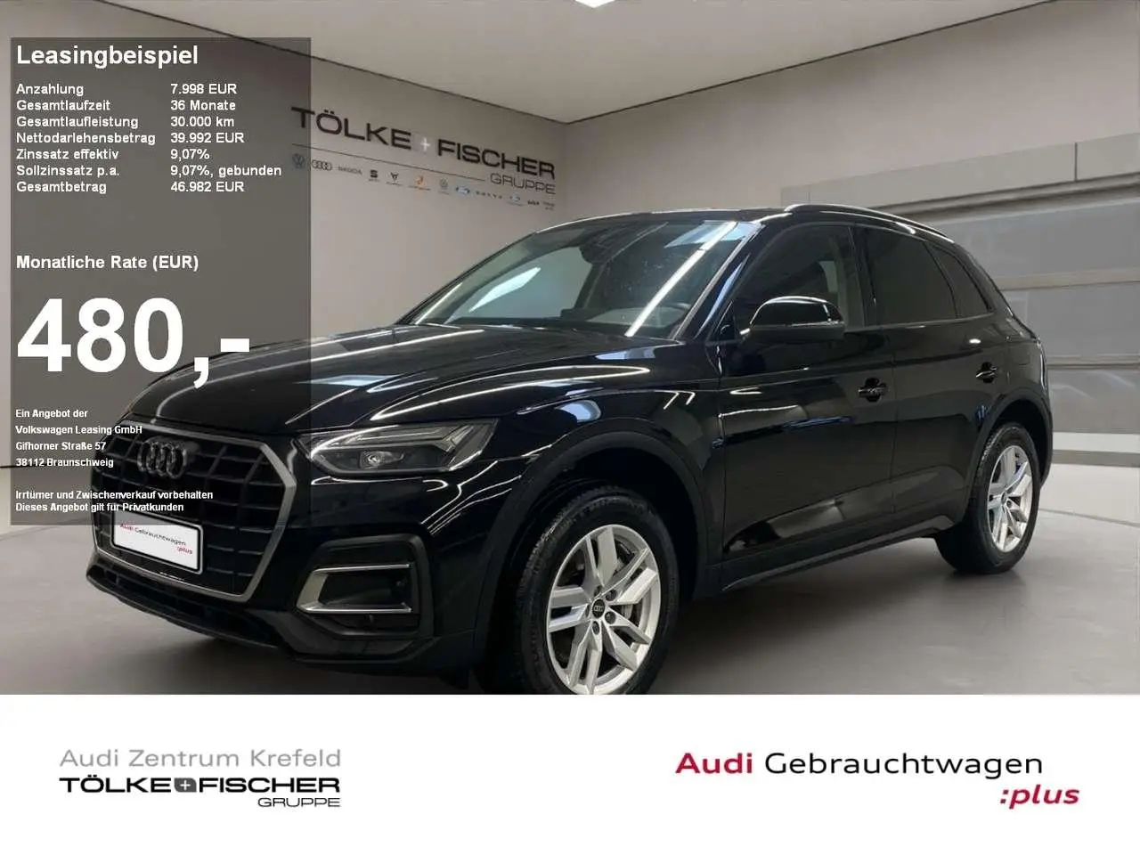 Photo 1 : Audi Q5 2021 Hybride