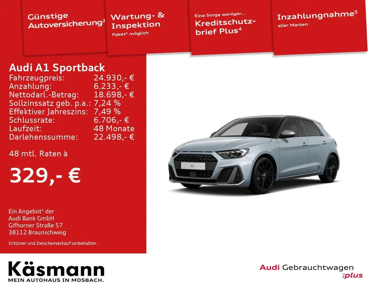 Photo 1 : Audi A1 2023 Essence