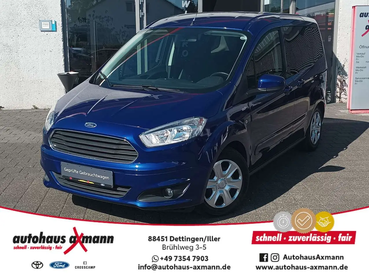 Photo 1 : Ford Tourneo 2016 Essence